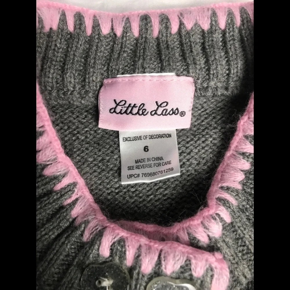 LITTLE LASS Sweater CAT JACK PJ 6